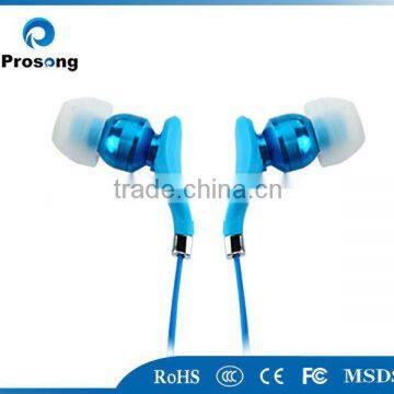 Newest ultimate noise isolating silicone stereo earphone