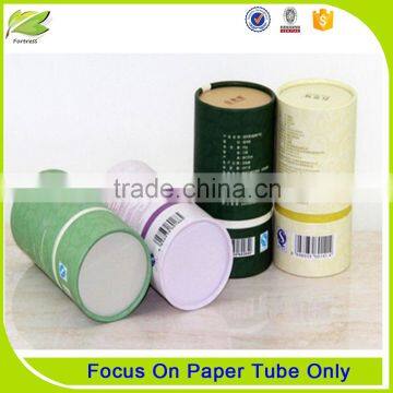 2016 Custom Printed Luxury Paper Tube for Tea Tube Packaging Box