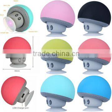 Xmas Gifts Mushroom Bluetooth Mini Speaker / Phone Holder Bluetooth Speaker / Handsfree Stand Holder Speaker photo-2