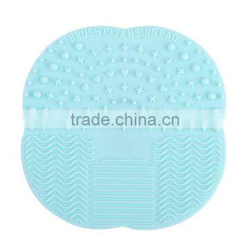 Mini Cosmetic Brush Washing Scrubber With Suction Cup Silicone Makeup Brush Cleaning Pad photo-2
