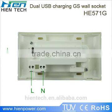 Newest Internation Standard Straight Electrical Socket Outlet 15A 250V photo-2