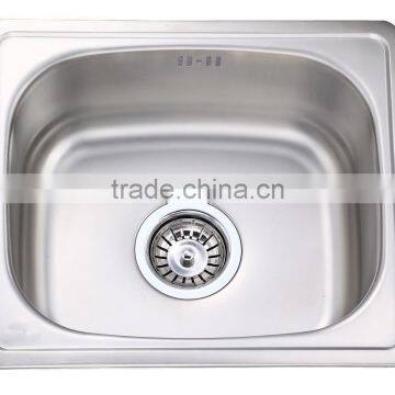 Brushed Finish Stainless Steel Single Bowl Hand Wash Sink GR- 533 photo-5
