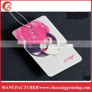 2016 Fashion Paper Hang Tag For Garments