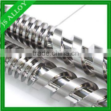 Conical twin screw barrel for SJSZ extruder machine for PP PVC PE ABS