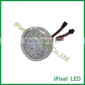 Amusement Rides Led Pixel Light Dc24v 60MM RGB Flatcap photo-2