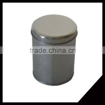 Empty Round Storage Box Tea Tin Box For Home/Office