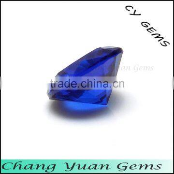 Dark Blue Color Round Shape Synthetic Spinel photo-2