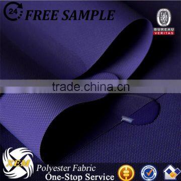 Factory outlet 210t polyester oxford fabric with pu coating