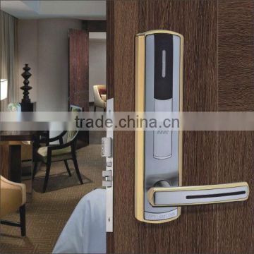 five-star hotel card access control door lock system with free software