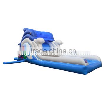 inflatable Dolphin Slide with Pool for sale