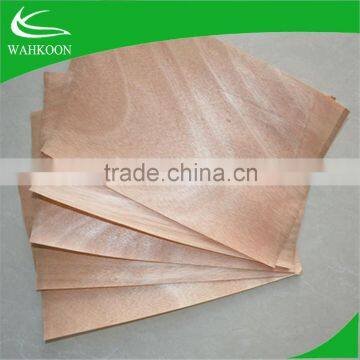 low price 4'*8' mahogany face veneer for plywood