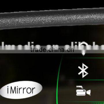 4.5 inch Android Car Rearview Mirror GPS Navigators and two way recording