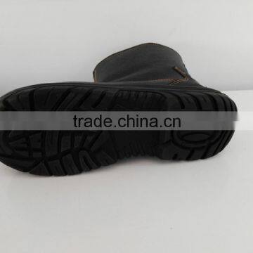 Good Quality PU Sole Steel Toe Industrial Worker Boots