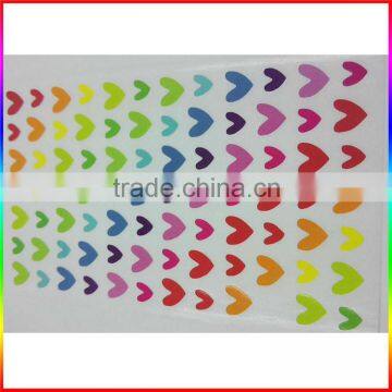 High-grade Removable Sticker Paper Sticker Heart Sticker photo-3