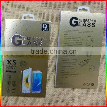 gold paper packaging for screen protector