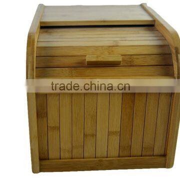 DX005/XingYuan Bamboo Roll Top Bread Box photo-2