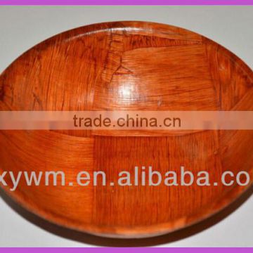 Olive wood made,Brown salad bowl,Wooden bowl