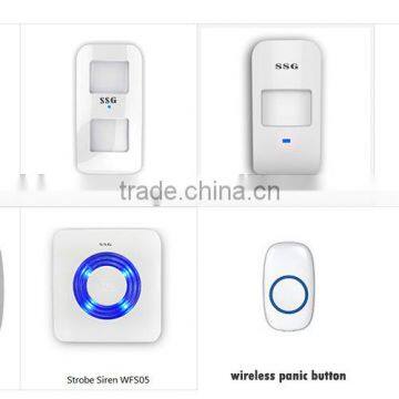 Remote Control Smart Wifi Alarm System Control by App Home Security Alarm System photo-2