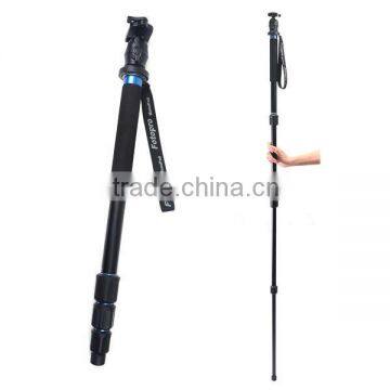 Fotopro 4 sections 25mm diameter with ball head professional aluminum monopod