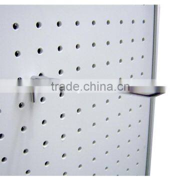 Foshan factory retail metal display pegboard hook