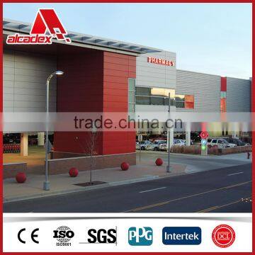 Construction fireproof materials aluminum composite panel