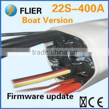 Flier 400A 90V super high voltage motor speed ESC controller for Boat