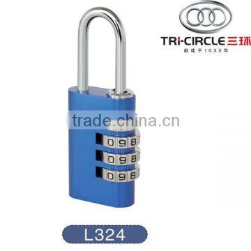 High Quality Tri-Circle Aluminum Digital Key Combination Lock L324