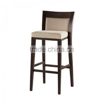 Modern solid wood furniture wooden bar stool chair used for restaurant/pub