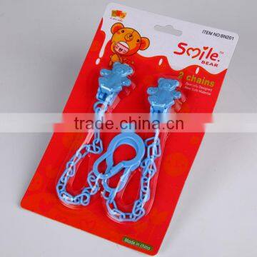 Jinhua Wholesale Manufacturer Funny Products Soother Chain Baby Pacifiers Clip