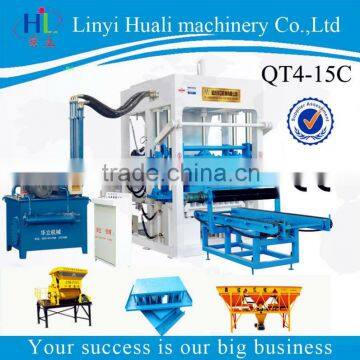Cement Hydraform Brick Making Machinery QT4-15C Fully Automatic Hydraform Brick Making Machine for Lybia photo-2