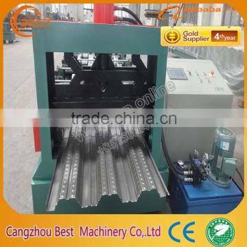 Metal Steel Profile Flooring Tile Production Line Roll Forming Machine