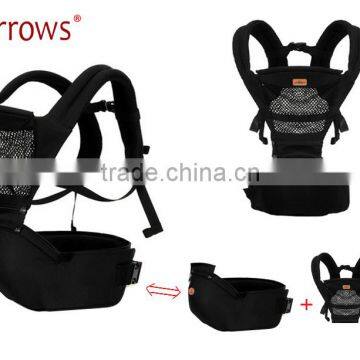 2 in 1 Multifunction Baby Infant Comfort Backpack Front Carrier Sling Wrap -Cotton photo-4