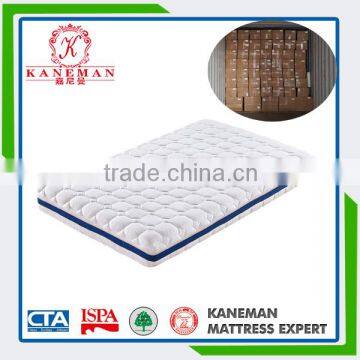 Hot selling 100% naturals latex high density foam mattress