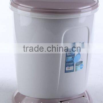 Hot sale waste bin decorative foot pedal trash can