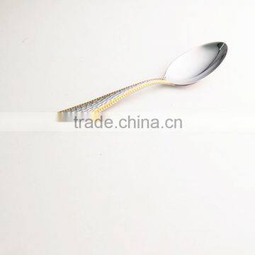 24pcs/72pcs/84pcs Cutlery Golden Plated With Wooden Case/suitacase