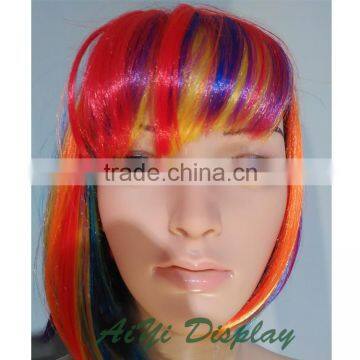 beautifu make up head mannequin used hair display