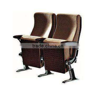 Public Push Back Auditorium Chair /Wood Cinema Chair YA-03