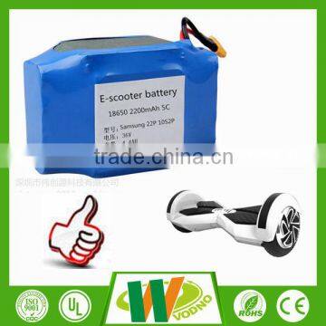 Best price 36 volt battery packs,electric scooter lithium battery