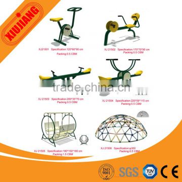 Kids newly fitness amusement park exercise equipment