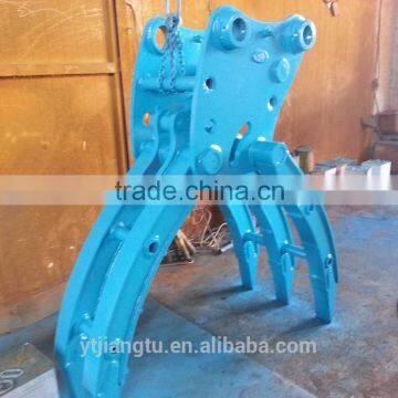 excavator demolition grapple