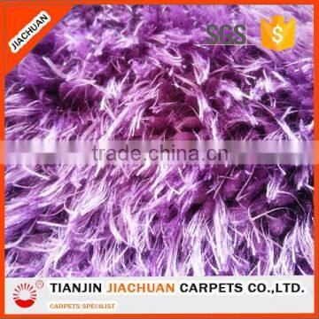 Feather Shaggy Long Pile Microfiber Chenille Rug