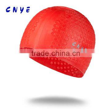 CNYE Silicone Rubber Swimming Cap Eco-friendly silicone swim cap,swimming cap,bathingcap