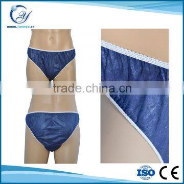 Unisex spa travel hospital disposable non woven panties