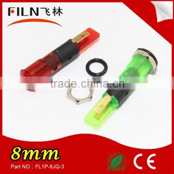 IP67 network analyz plastic 8mm 24v red white green blue yellow led traffic light