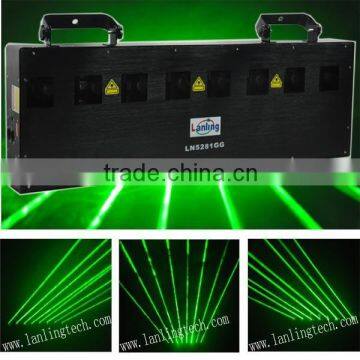 8-Head Moving-Head Fat-Beam Laser Curtain rainy effects laser light