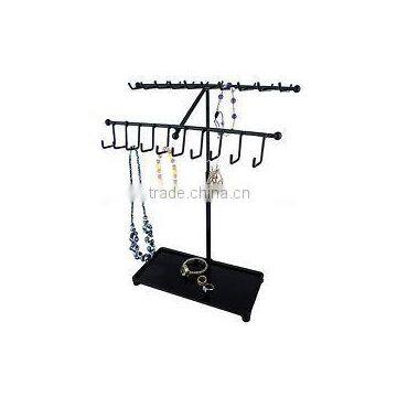 metal counter table top small display stand metal