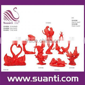 Fashion festive red love bird wedding souvenirs china supplier