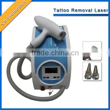 2015 Hot ND:YAG qswitch laser for tattoo removal pigment removal & skin whitening machine