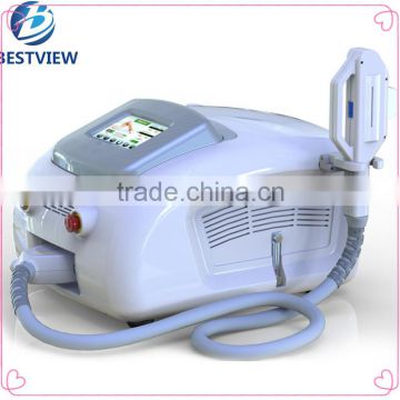 Portable E Light +ipl Shrink Trichopore +rf Hair Removal Machine 690-1200nm