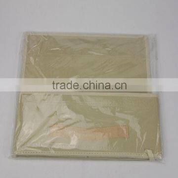 Beige Multifuction Home Closet Organizer Cube Non-woven Fabric Foldable Storage Box